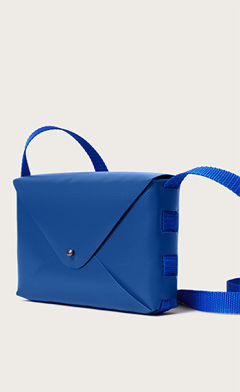 Envelope bag navy blue